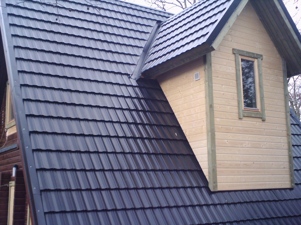 Lightweight Metal Roof Tiles For Log Cabins