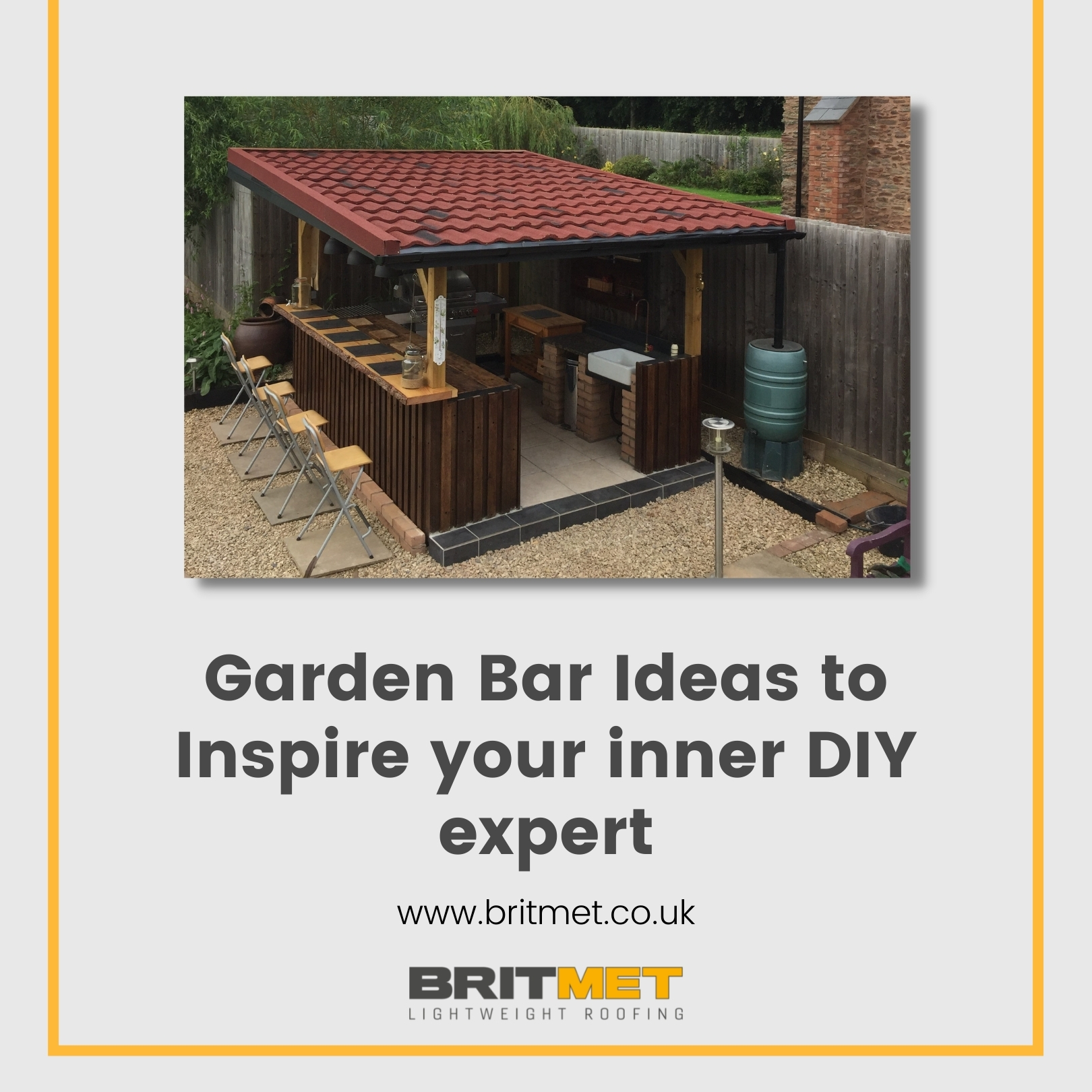 Garden Bar Ideas to Inspire your Inner DIY Expert